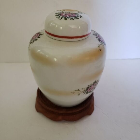 Ginger Jar w/Stand  - Picture 4 of 11
